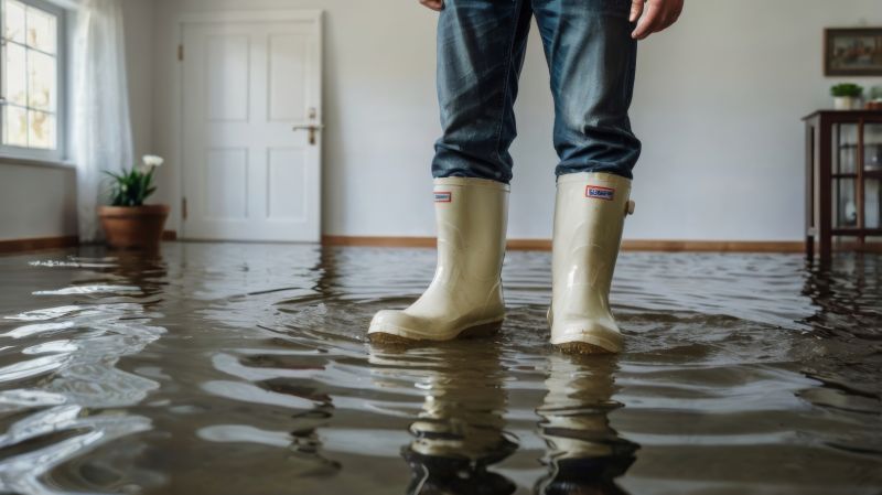 Burst Pipe Cleanup detail